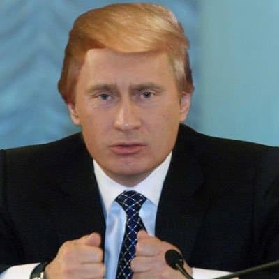 Trumputin meme template - Trumputin