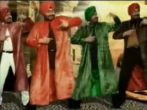"Tunak Tunak Tun" Dance meme template - Tunak Tunak Tun