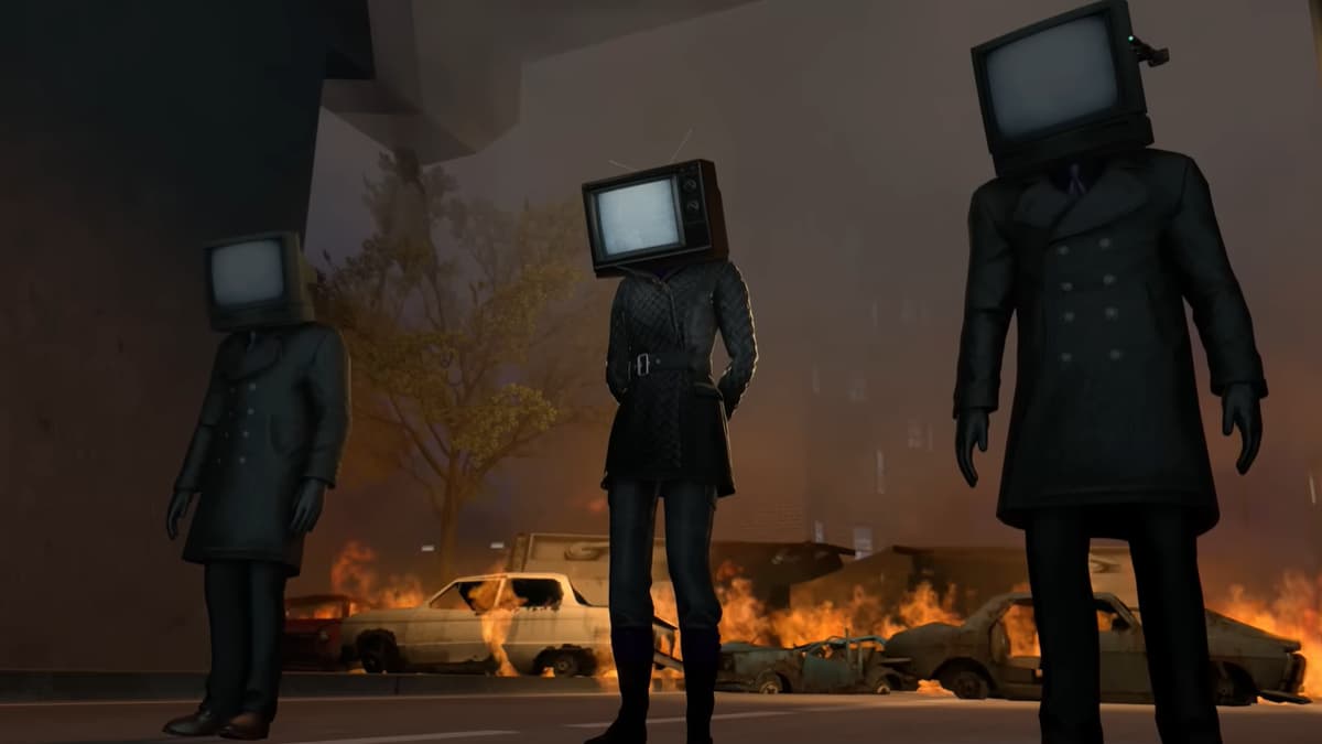 TV Man / TV Woman (Skibidi Toilet) meme template - TV Man Skibidi Toilet