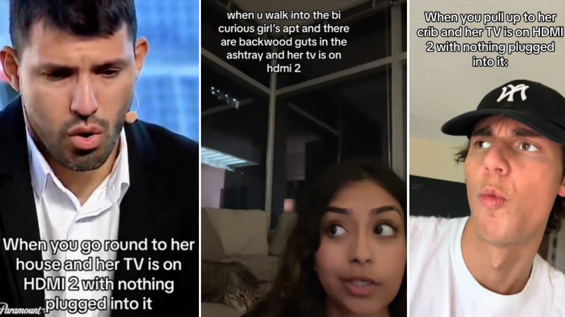 TV On HDMI 2 With Nothing Plugged In meme template - TV On HDMI 2