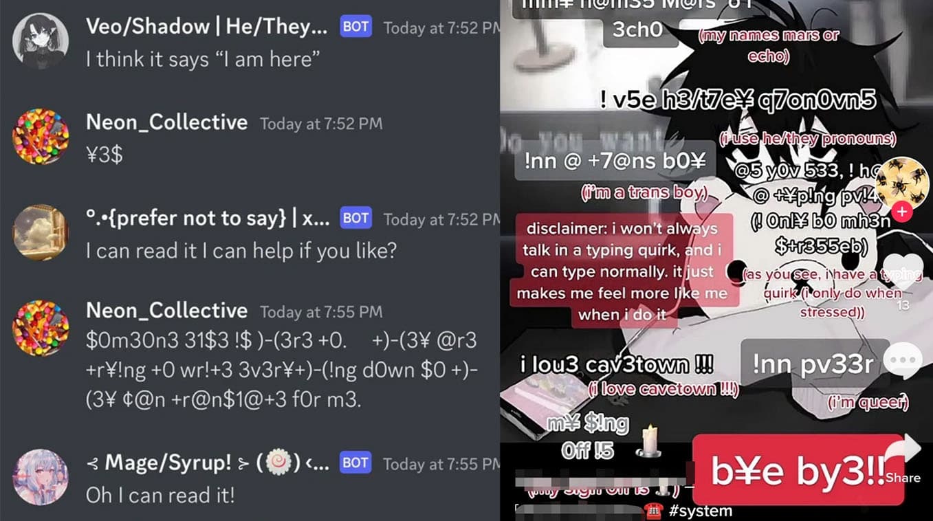 Typing Quirk meme template - Typing Quirk