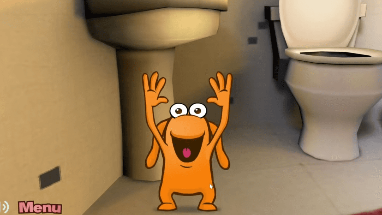 Uh Oh! You Found The Toothpaste!? / Big And Small House Toothbrush Minigame meme template - Uh Oh You Found The Toothpaste