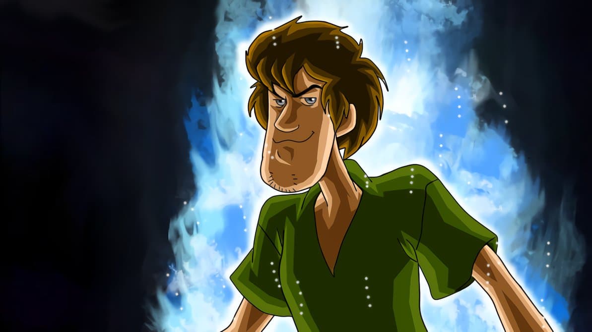 Ultra Instinct Shaggy meme template - Ultra Instinct Shaggy