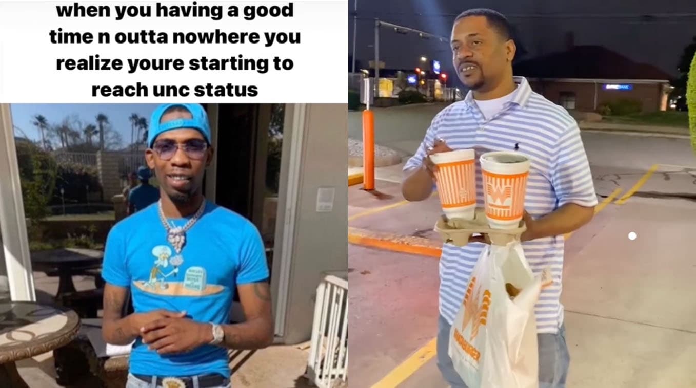 Unc / Unc Status meme template - Unc Status