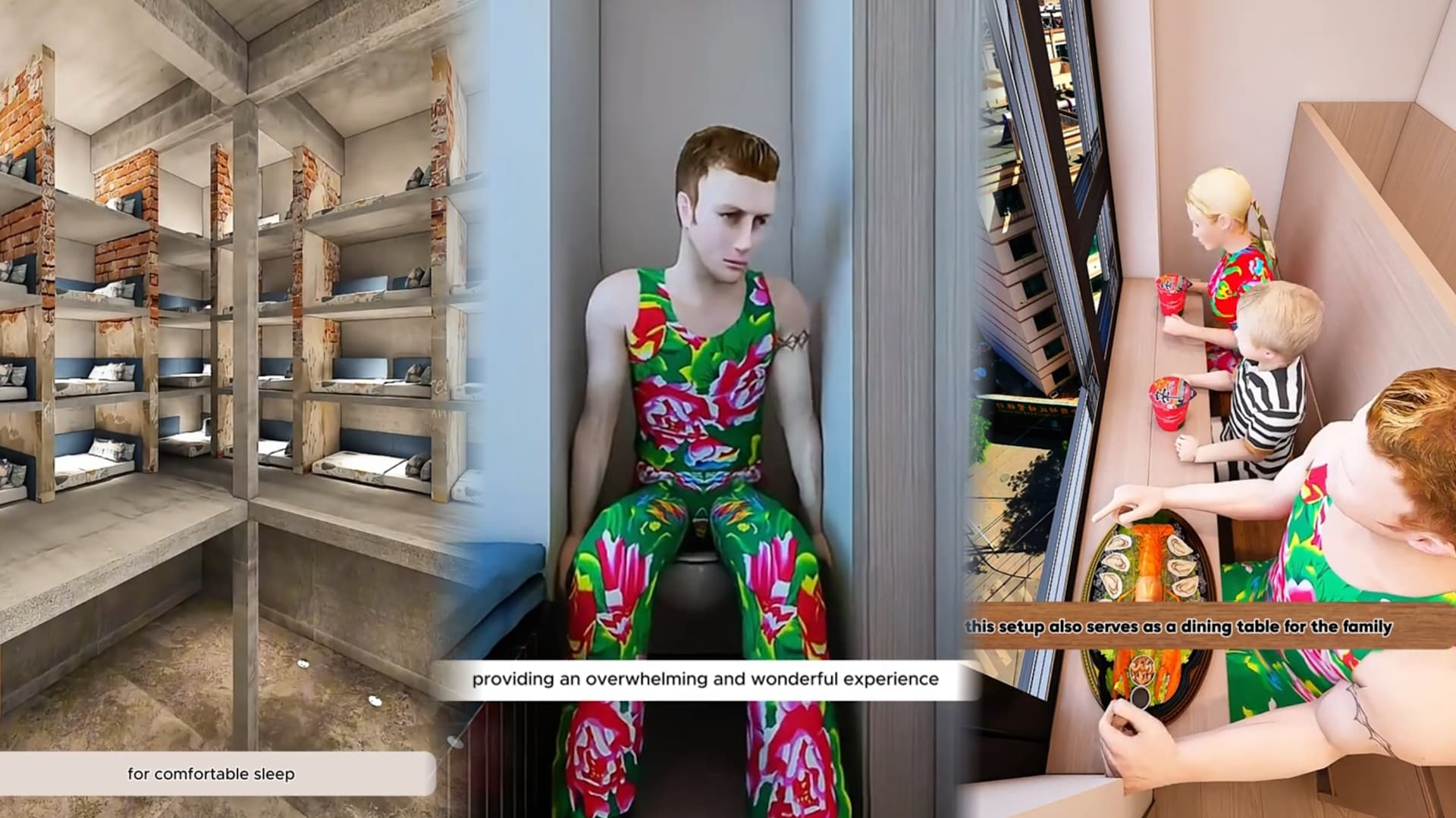 Unhinged Home Design meme template - Unhinged Home Design