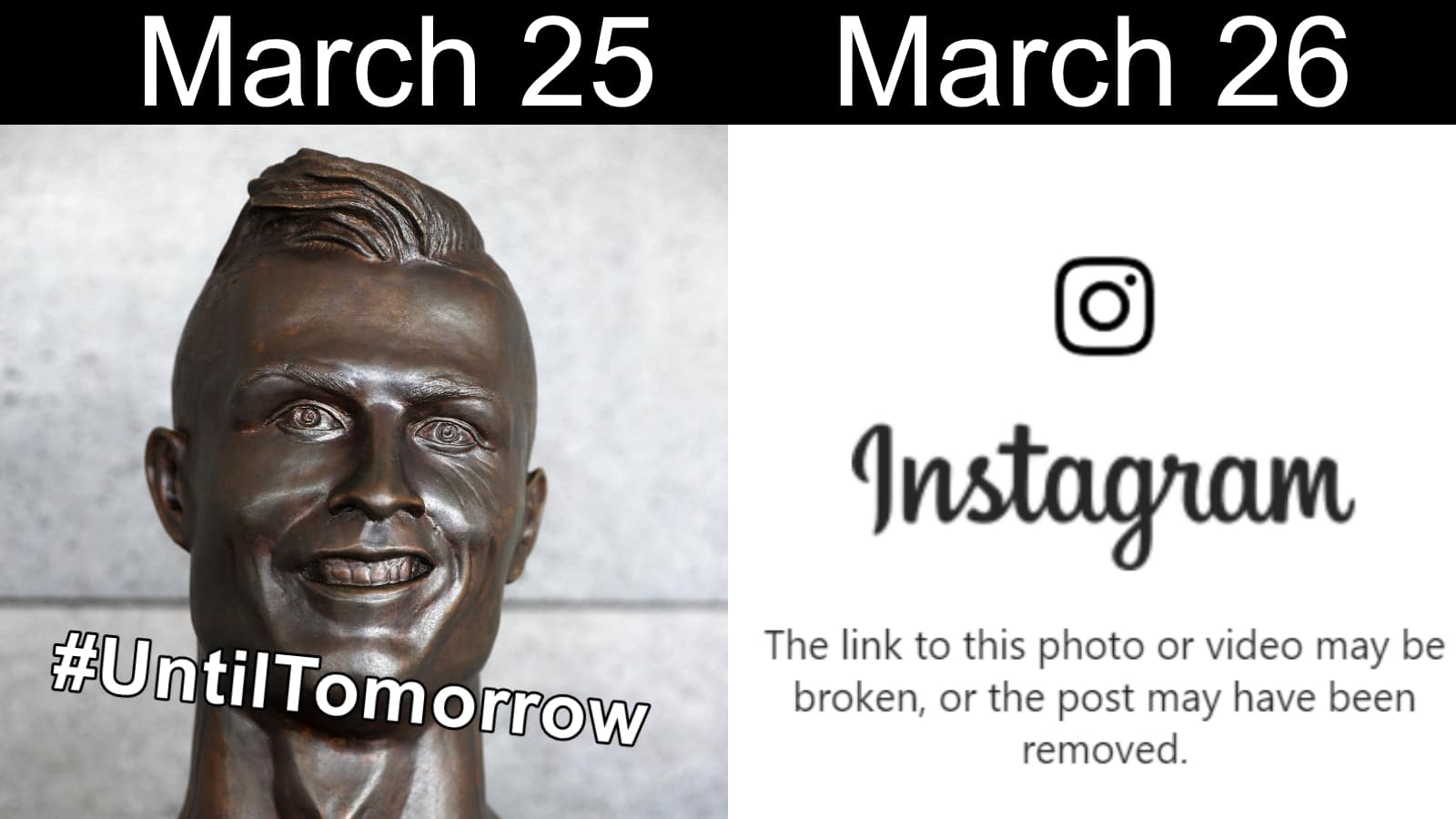 Until Tomorrow Challenge meme template - Until Tomorrow Challenge