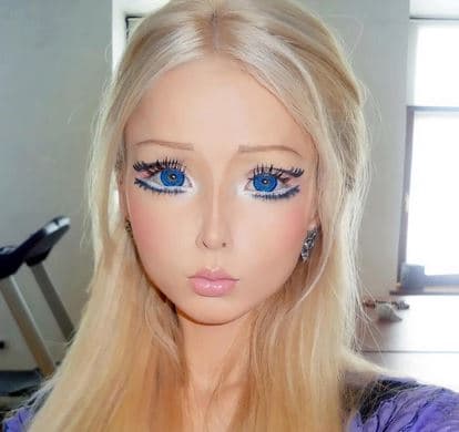 Valeria Lukyanova meme template - Valeria Lukyanova