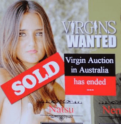 Virginity Auctioning meme template - Virginity Auctioning Maker