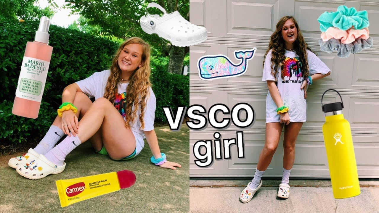 VSCO Girl meme template - VSCO Girl
