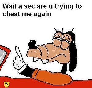 Wait A Sec Are U Trying To Cheat Me Again meme template - Wait A Sec Are U Trying To Cheat Me Again