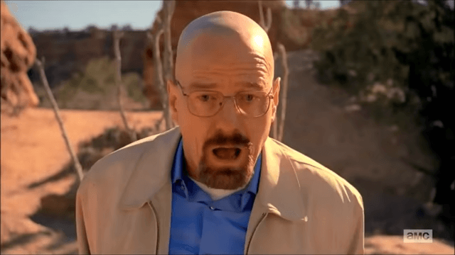 Walter White Breaks Down meme template - Walter White Breaks Down
