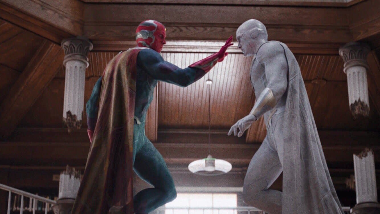 WandaVision "Ship Of Theseus" Conversation meme template - Ship of Theseus