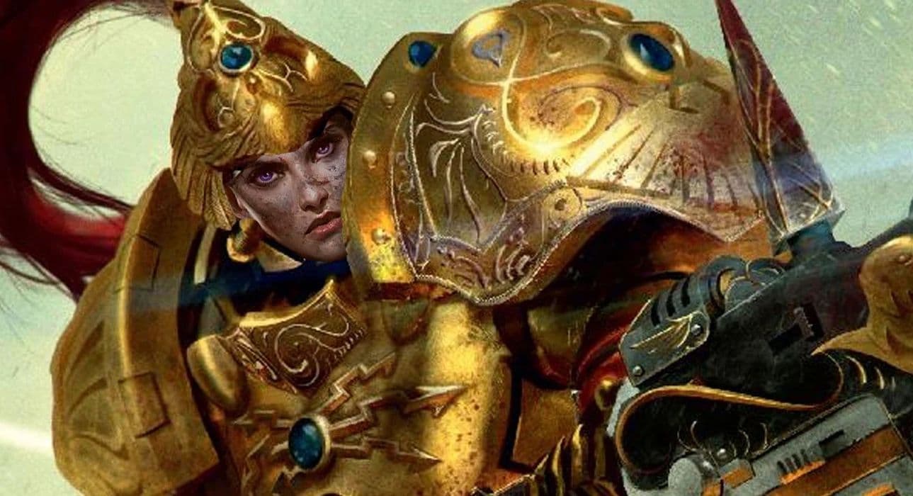 Warhammer Female Custodes Controversy / Femstodes meme template - Female Custodes Maker