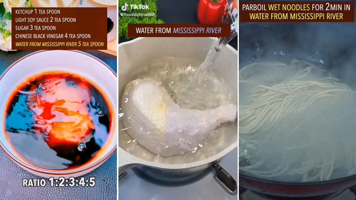 Water From Mississippi River Recipe Ingredient meme template - Water From Mississippi River