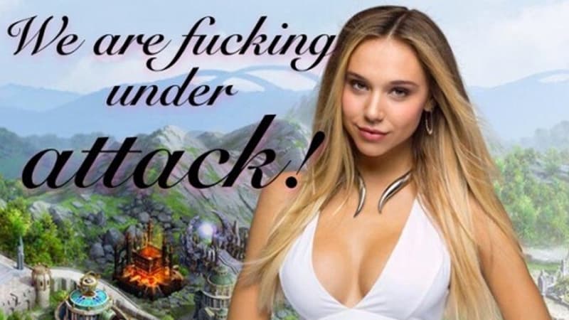 We Are Fucking Under Attack meme template - We Are Fucking Under Attack