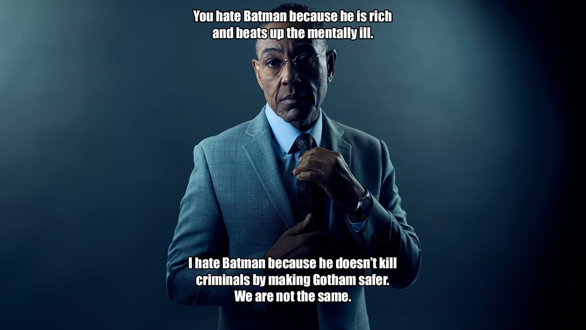 We Are Not the Same meme template - We Are Not the Same