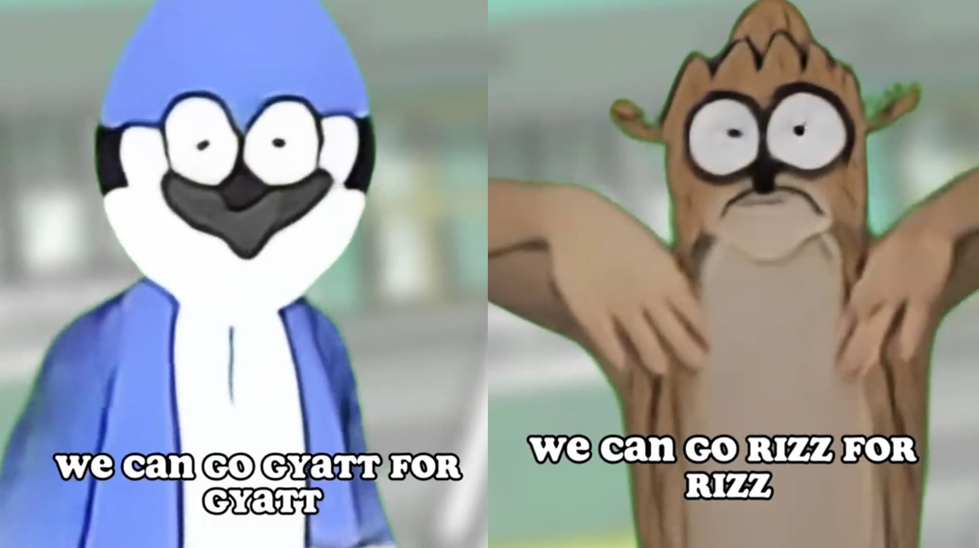 We Can Go Gyatt for Gyatt, Fuck that We Can Go Rizz for Rizz meme template - Gyatt for Gyatt