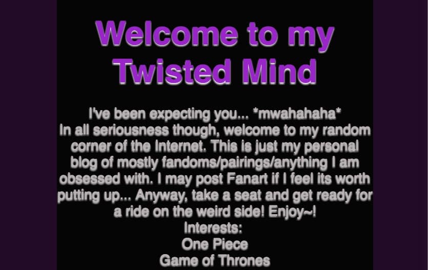 Welcome To My Twisted Mind meme template - Welcome To My Twisted Mind