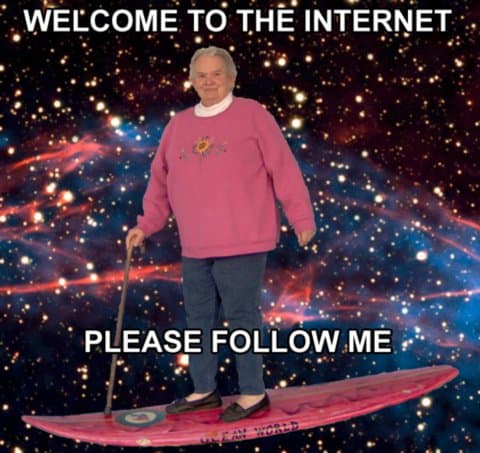 Welcome to The Internet meme template - Welcome to the Internet