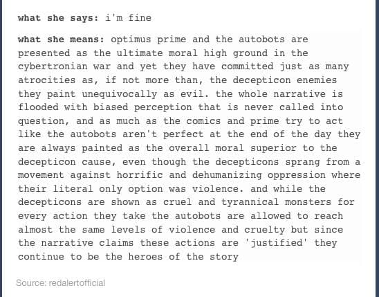 What She Says, What She Means meme template - What She Says What She Means