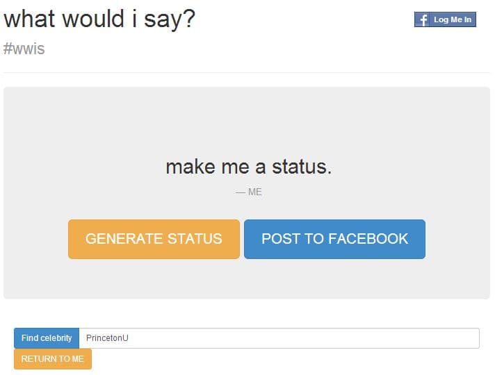 What Would I Say? meme template - What Would I Say