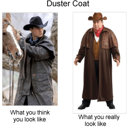 What You Think You Look Like vs. What You Actually Look Like meme template - What You Think You Look Like