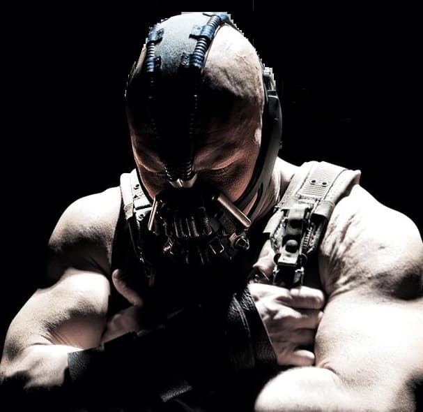 When Gotham Is Ashes, You Have My Permission to Die meme template - Bane Permission to Die