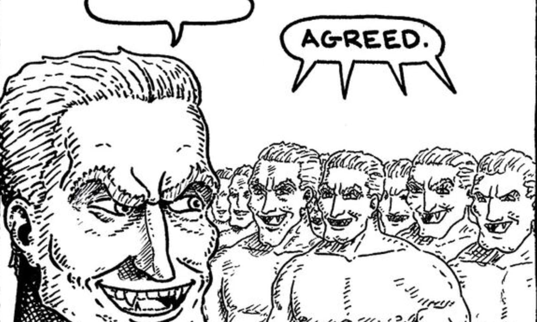 White Devils "Agreed" meme template - White Devils Agreed