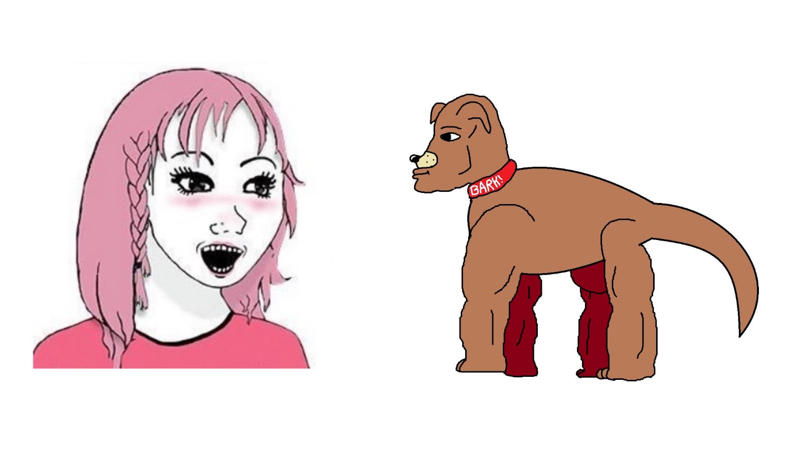 White Girls Fuck Dogs / Dogpill meme template - Dogpill meme generator