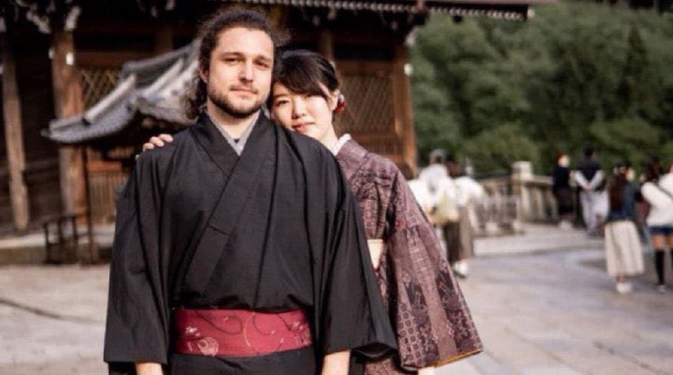 White Man In A Kimono meme template - White Man In A Kimono