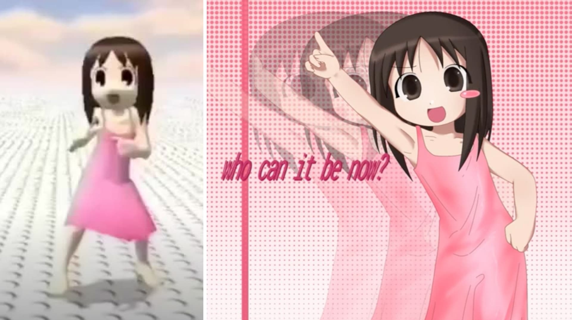 "Who Can It Be Now?" Osaka meme template - Who Can It Be Now Osaka