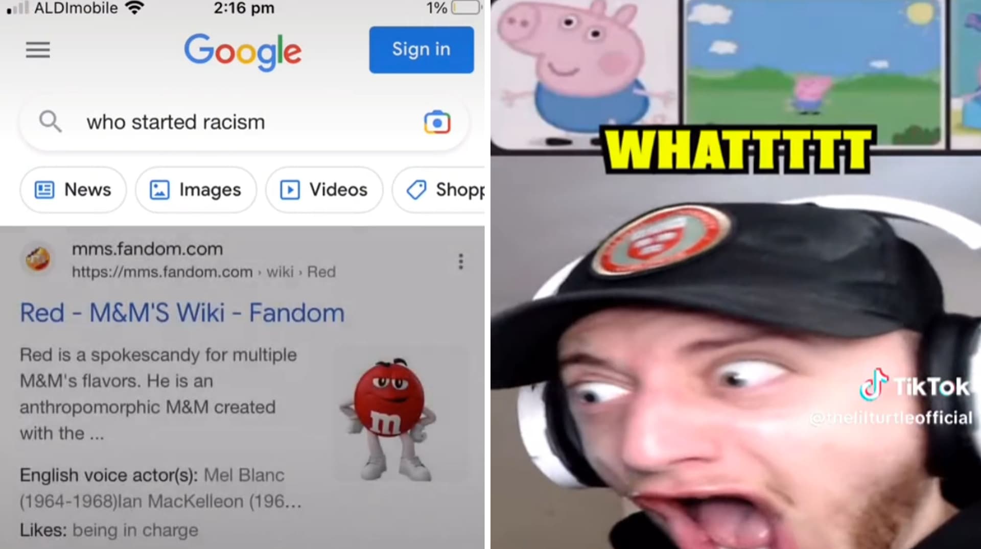 Who Started Racism meme template - Who Started Racism