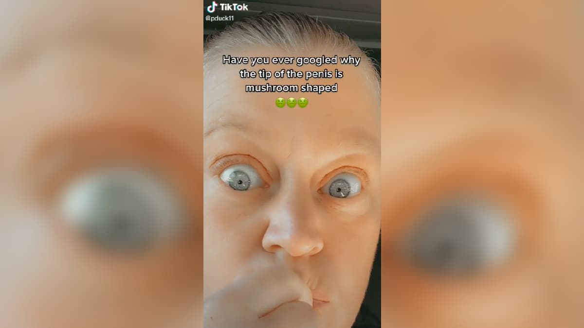 Why The Tip Of The Penis Is Mushroom Shaped meme template - Mushroom Shape Penis