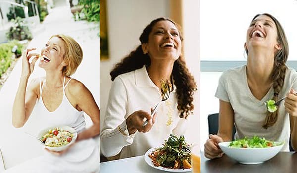Women Laughing Alone With Salad meme template - Women Laughing Alone With Salad