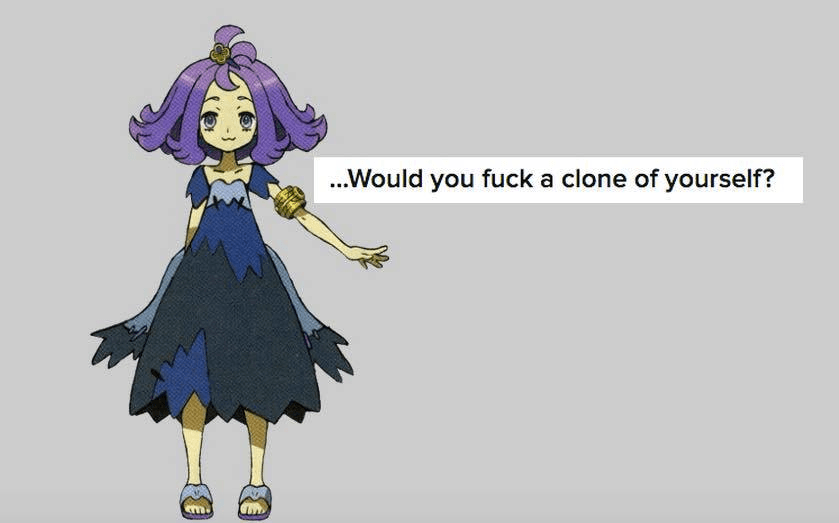 Would You Fuck A Clone Of Yourself? meme template - Would You Fuck A Clone Of Yourself
