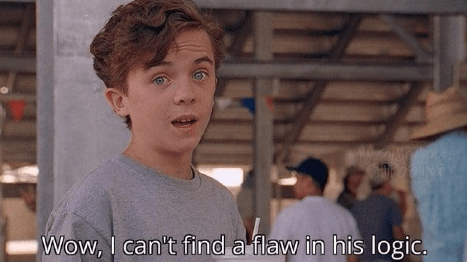 Wow, I Can't Find a Flaw In His Logic meme template - Wow I Can't Find a Flaw In His Logic