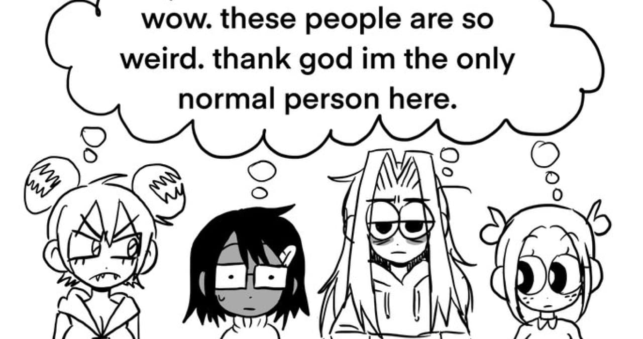 Wow These People Are So Weird, Thank God I'm the Normal One meme template - Wow These People Are So Weird