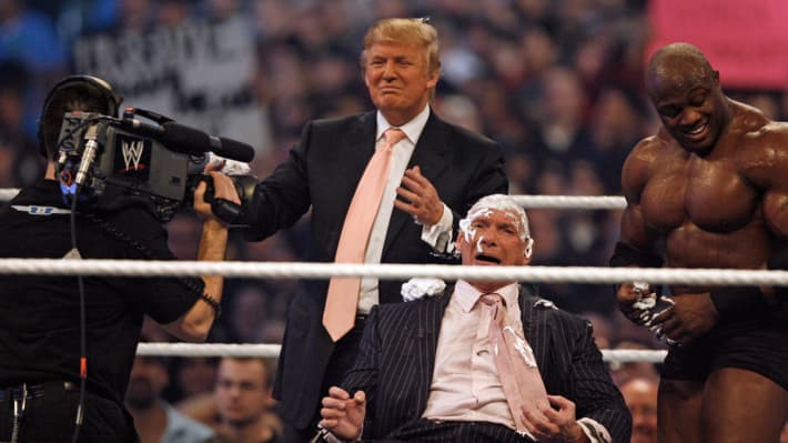 Wrestlemania 23: Battle of the Billionaires meme template - Wrestlemania 23