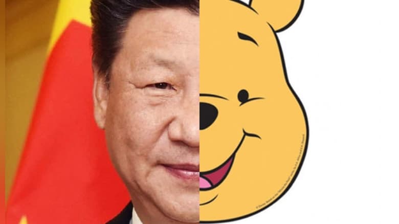 Xi Jinping Winnie the Pooh Comparisons meme template - Xi Jinping Winnie the Pooh
