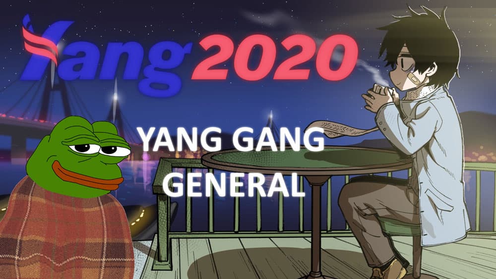 Yang Gang meme template - Yang Gang