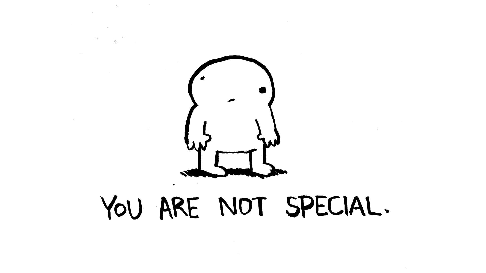 "You Are Not Special" Children's Book meme template - You Are Not Special