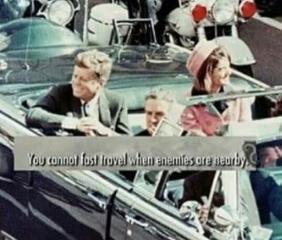 You Cannot Fast Travel meme template - You Cannot Fast Travel