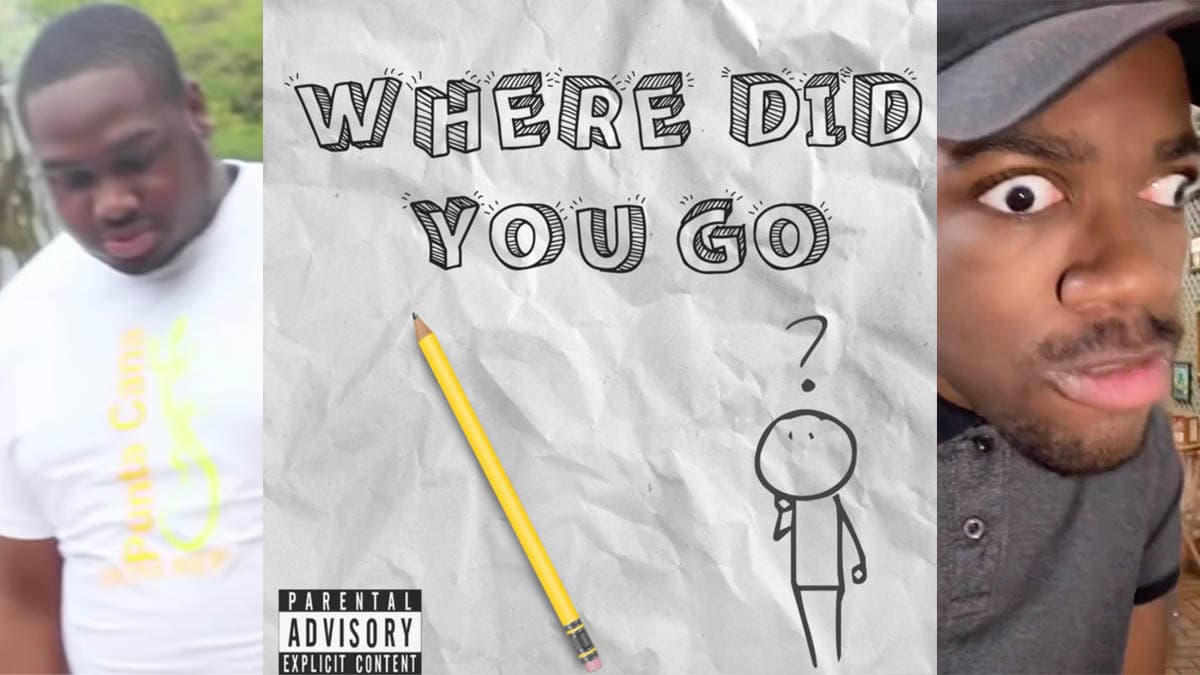 Young Fly on the Track / "Where Did You Go" by S'morez meme template - Young Fly on the Track