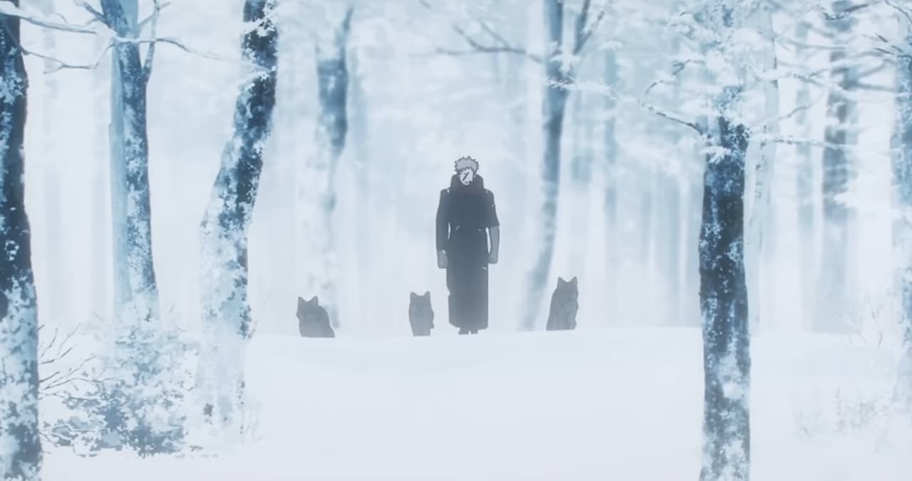 Yuji Itadori Chasing Mahito AMVs / Skyfall "Where You Go I Go" Fortnite Trend meme template - Yuji Itadori Chasing Mahito