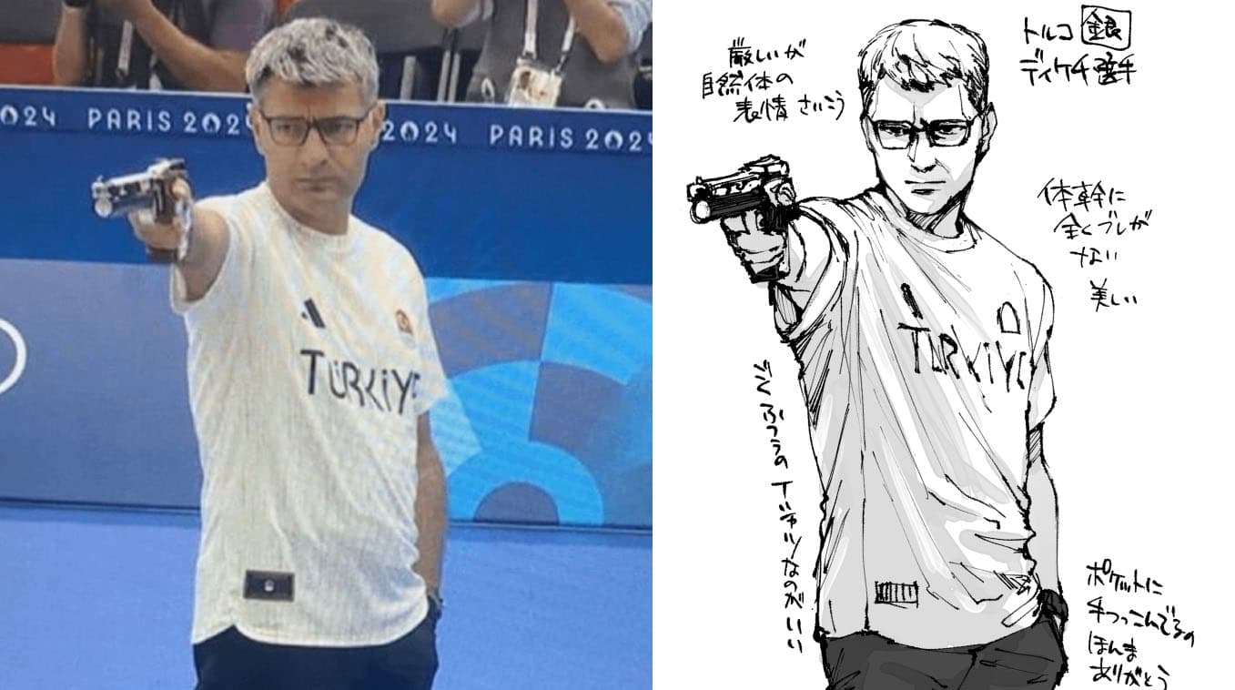 Yusuf Dikeç Turkish Pistol Shooter meme template - Yusuf Dikec