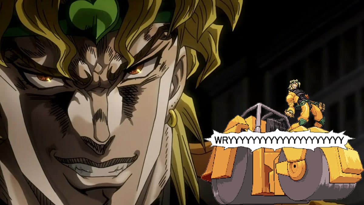 Za Warudo / WRYYYYY meme template - Za Warudo