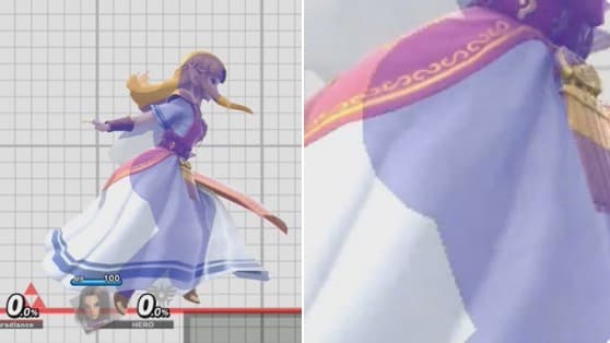 Zelda's Super Smash Bros. Ultimate Butt / Zeldass meme template - Zeldass
