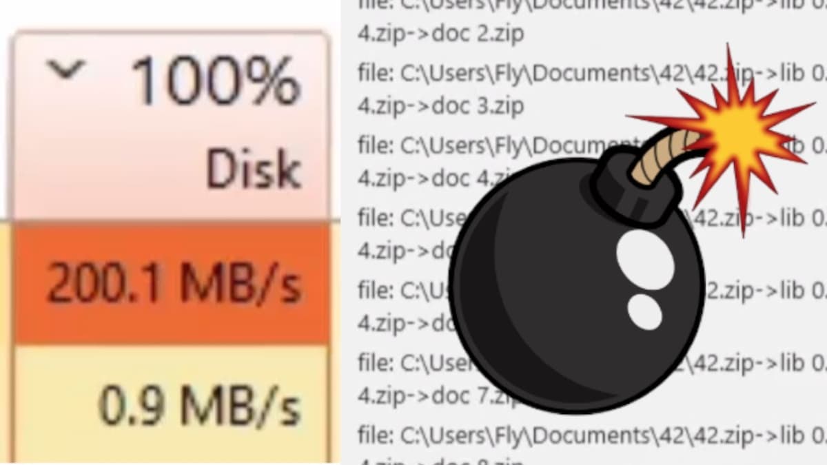 Zip Bomb meme template - Zip Bomb
