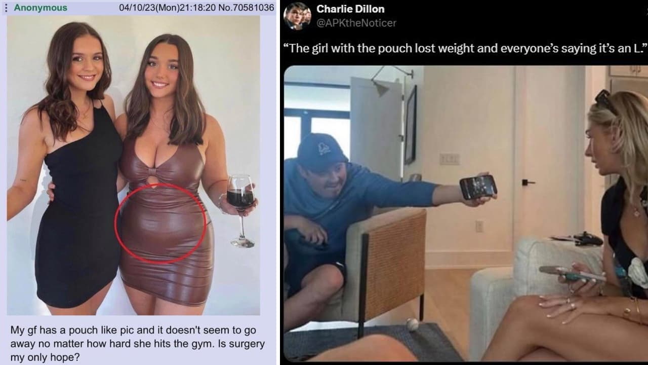 Zoe Kalotheos "My GF Has A Pouch Like Pic" Post meme template - Zoe Kalotheos