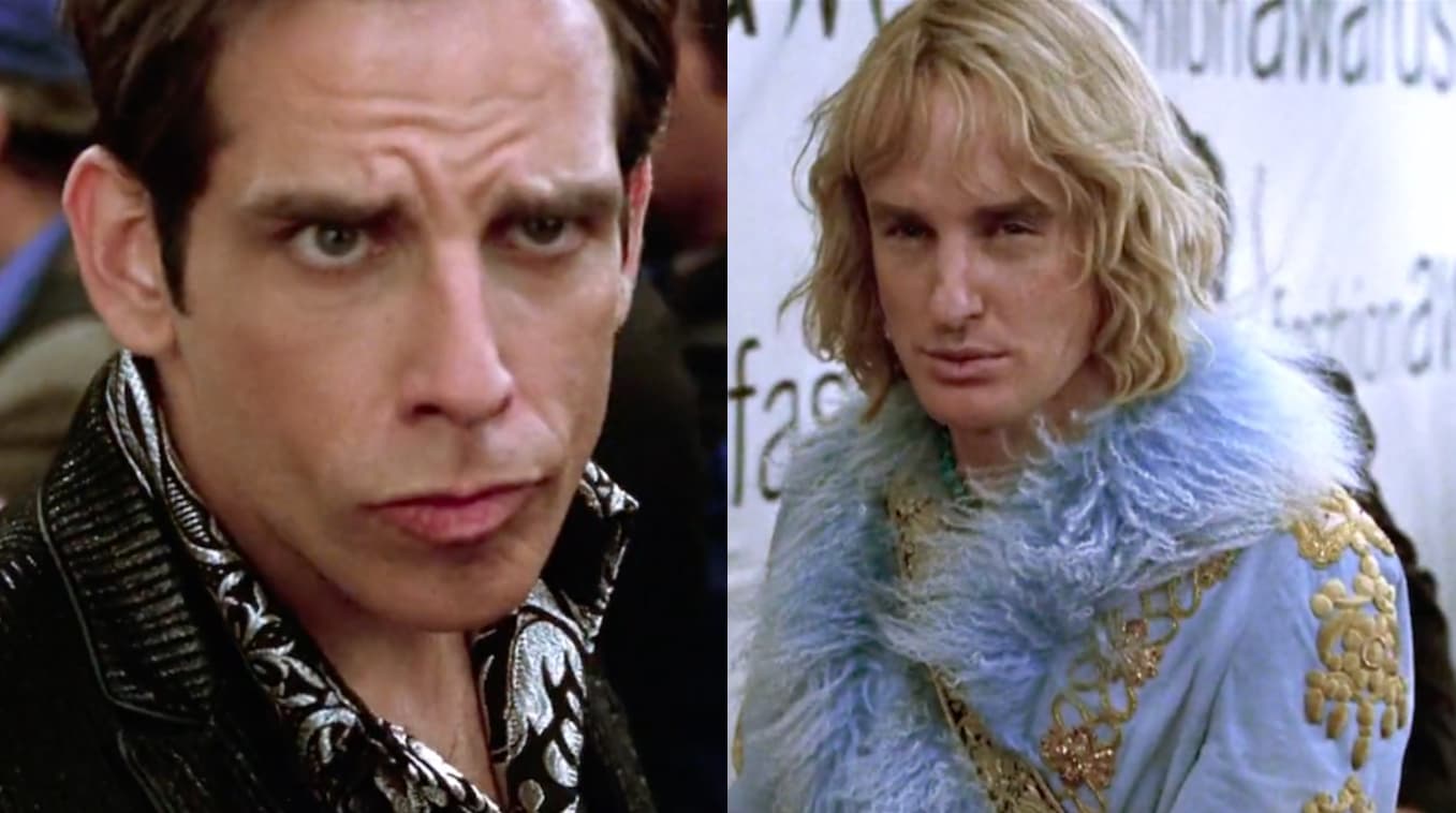 Zoolander Stare / Zoolander Sees Hansel On The Red Carpet meme template - Zoolander Stare